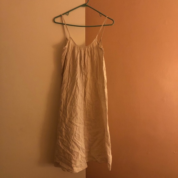 Pietsie Designer Slip Dress - Natural Color - Picture 4 of 4